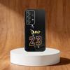Basketball L-Lebron James 23 Handyhülle Für Samsung S25,S24,S21,S22,S23,S30,Ultra,S20,Plus,Fe,Note,10,9,5G Schwarze Hülle