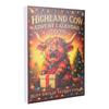 Highland Cow Advent Calendar 2025 Fun 24 Days Xmas Countdown Calendar Highland Cow Xmas Hanging Ornaments for Tree Home