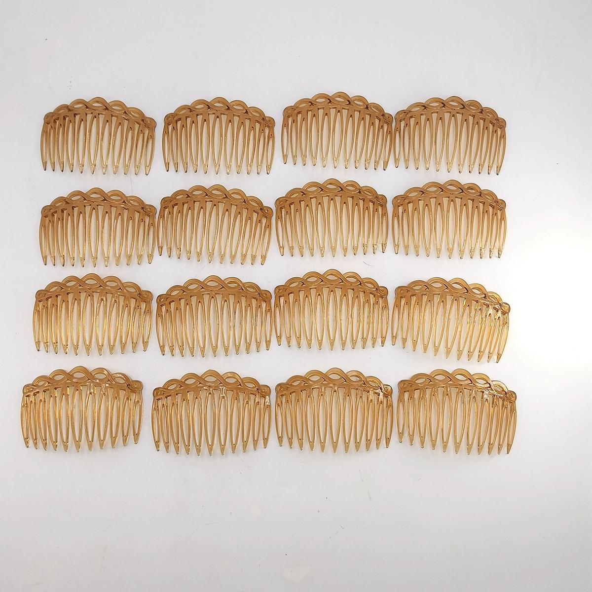 

16 шт./набор Простые и стильные гребни для волос с 11 зубцами в французском стиле для женщин и девушек, головные уборы, аксессуары для волос Hair Combs