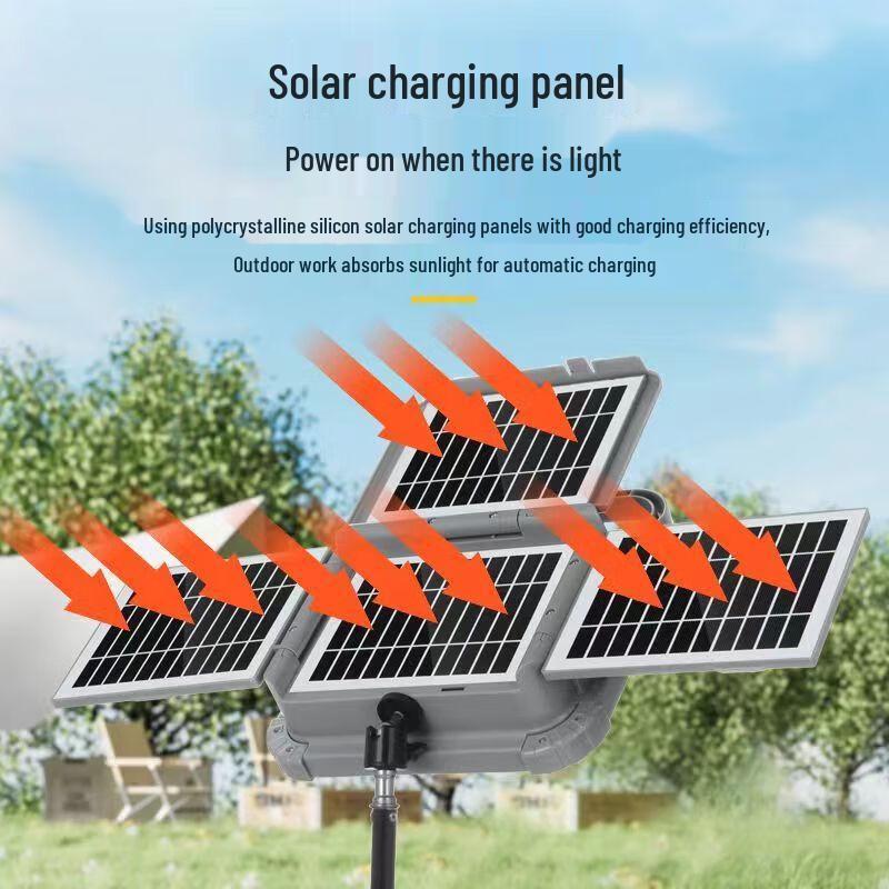 Li Shen Solar Rechargeable Super Bright LED Floodlight