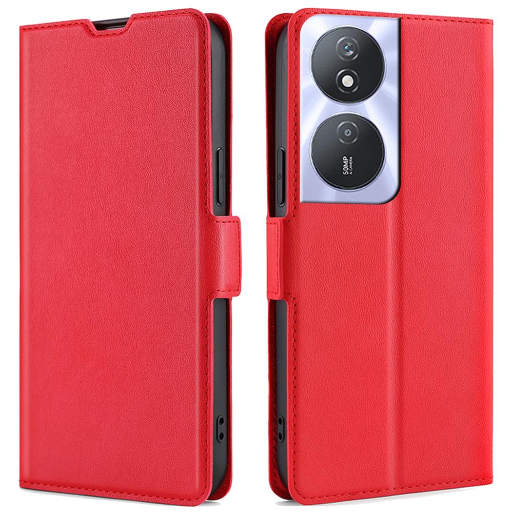 Für Honor Play 50 Plus 5G/Play 8T 5G/X7b 4G/90 Smart Lederhülle Kartenfächer Handyhülle