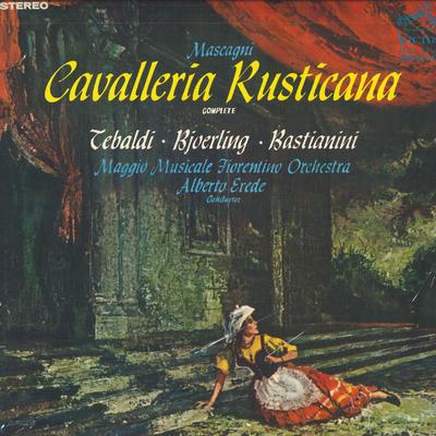 LP Record ALBERTO EREDE  Mascagni Complete Opera Cavalleri SRA2140 VICTOR Japan Classical Used