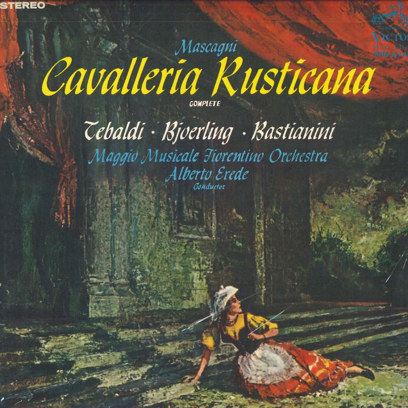 

LP Record ALBERTO EREDE - Mascagni: Complete opera Cavalleri SRA2140 VICTOR Japan Classical Used