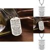 Stylish Fashion Necklace Dog Tag For My Son Daughter Dad Mom Ideal Birthday Gift