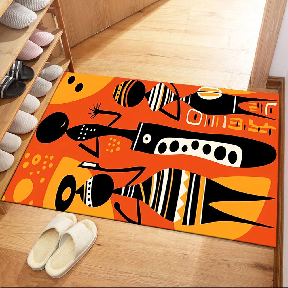 African Heritage Elegance Floor Mats for Living Room, Bedroom and Room Decoration Are Suitable for Gifts.