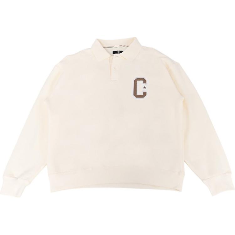 

New Converse Premium Collared Crew Sweatshirt 10028004-A03 S
