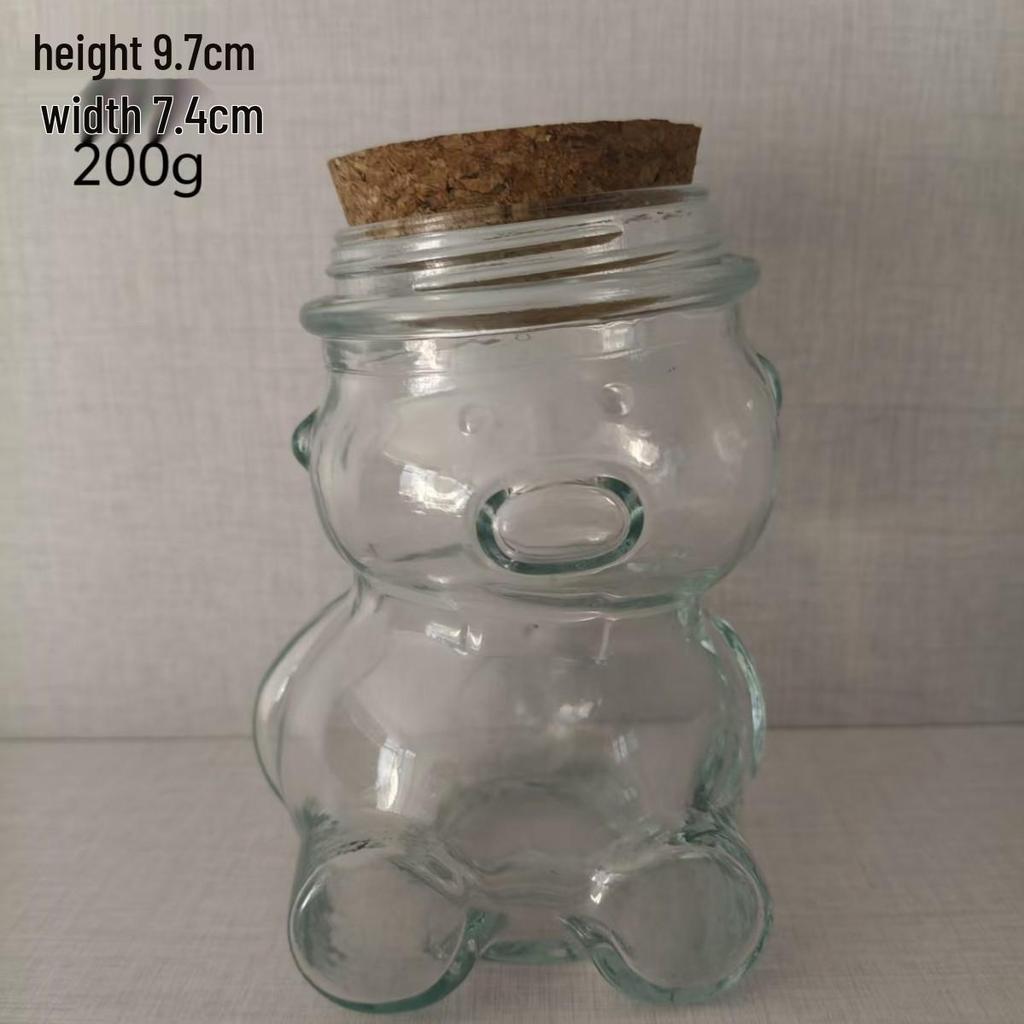 DIY Cork Star Wishing Drift Bottle - Clear Glass Ocean Lucky Star Bottle