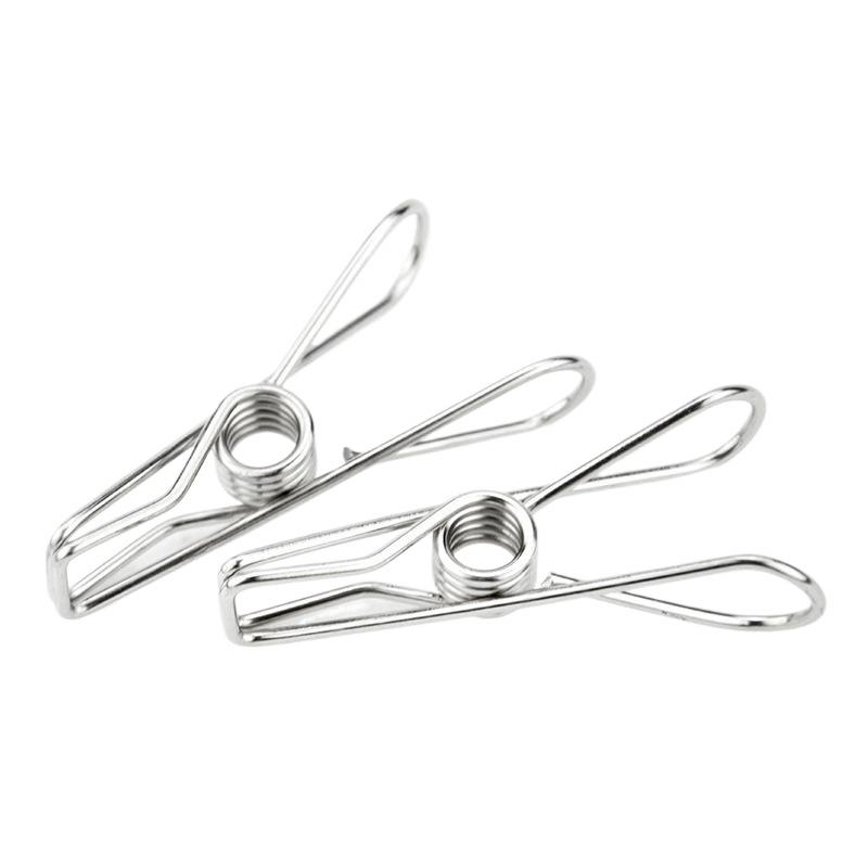 

Stainless Steel Clips Spring Clips Drying And Storage Clips Sock Clips Sold In Packs Of 10
