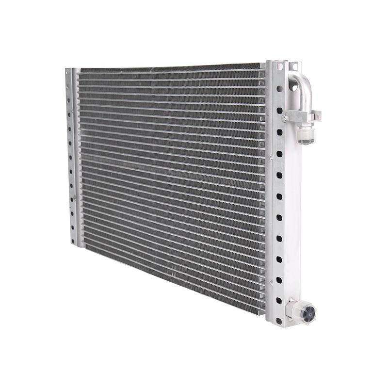 Auto A/C Parts Universal Aluminum Radiator Parallel Flow Condenser 12" X 23" X 20mm for Classic Muscle Car Street Hot Rod Truck