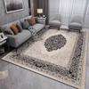 Classic Euro-American Foldable Carpet Washed Cotton Ethnic Area Rug for Living Room Bedroom Home Decor Non-Slip Easy To Clean
