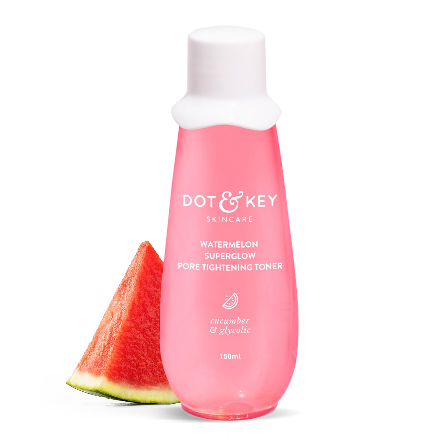 

Dot & Key Watermelon SuperGlow Glycolic Face Toner 150 ml | Pore Tightening & Glowing Skin for All Types