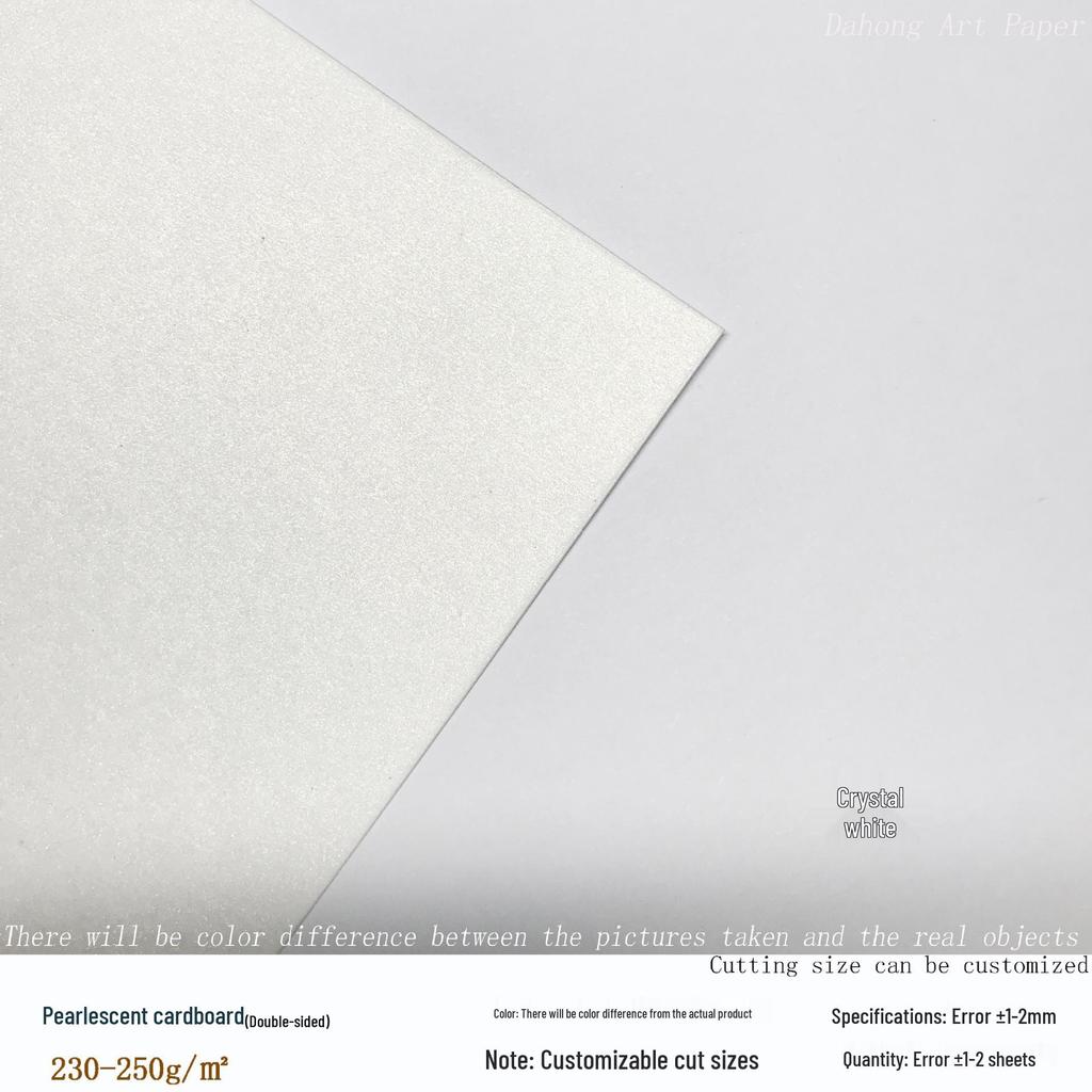 A6 Double-sided Pearl Cardstock - 250g, Blank Postcard for Handwritten Greetings, Flower Bouquet Design