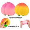 Brinquedos Fruta Squishy Morango Realista Pitaya Pêssego Durian Manga Bola de Apertar Macia Fidget Alívio do Estresse para Adultos Crianças