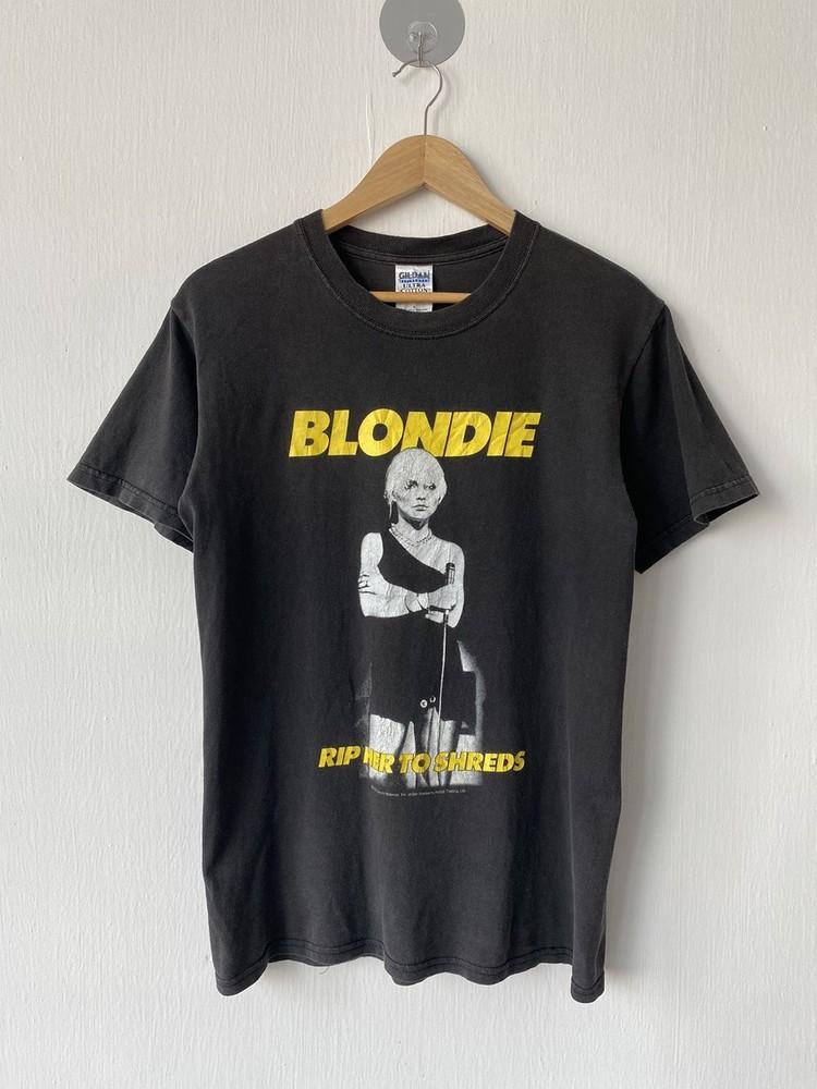 Vtg 90's Blondie Band Black Short Sleeve Unisex T-shirt Reprint S-5XL KH10202 Unisex T-Shirt