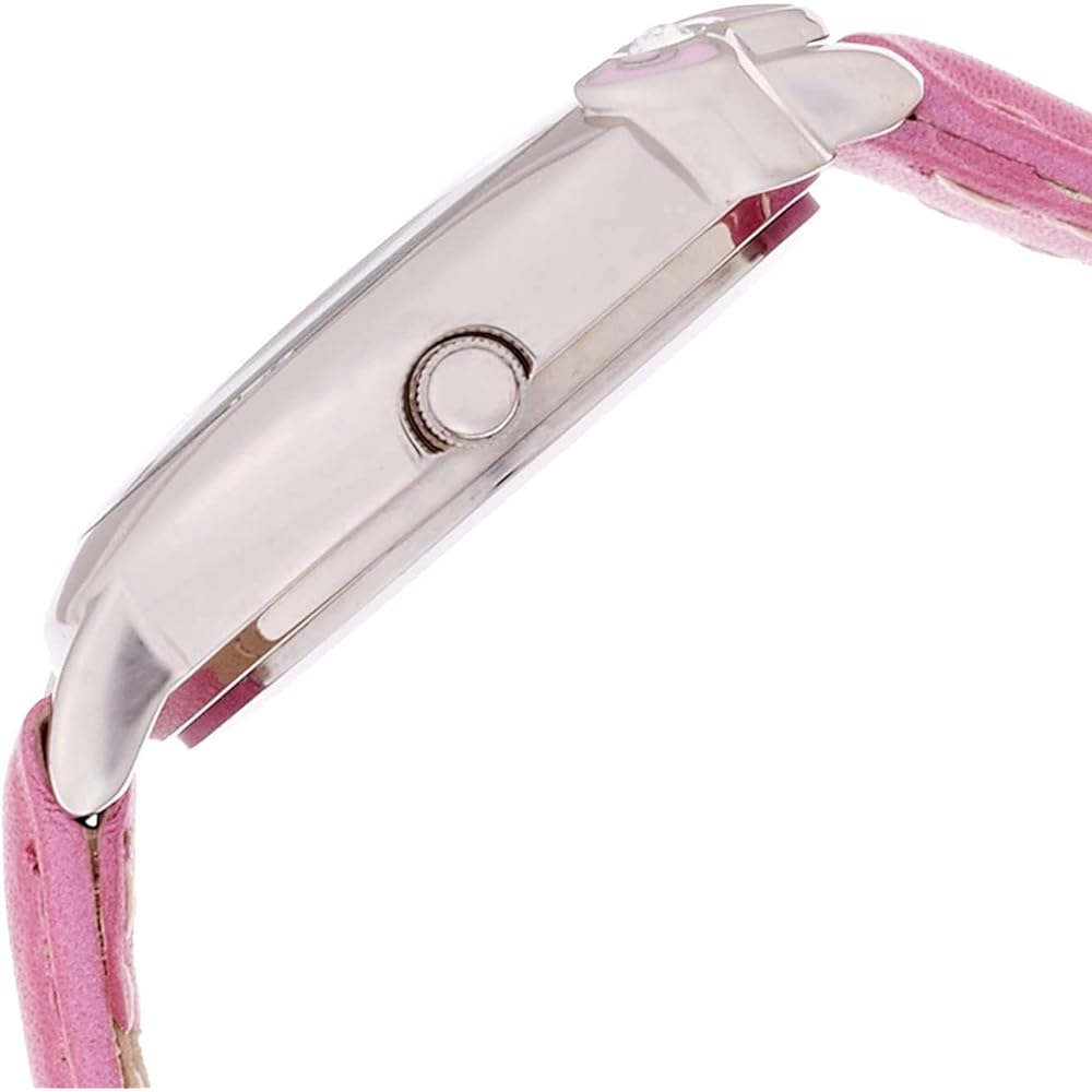 Citizen Q&Q Hello Kitty Analog Watch Waterproof Leather Strap VW23-130 Women's Pink