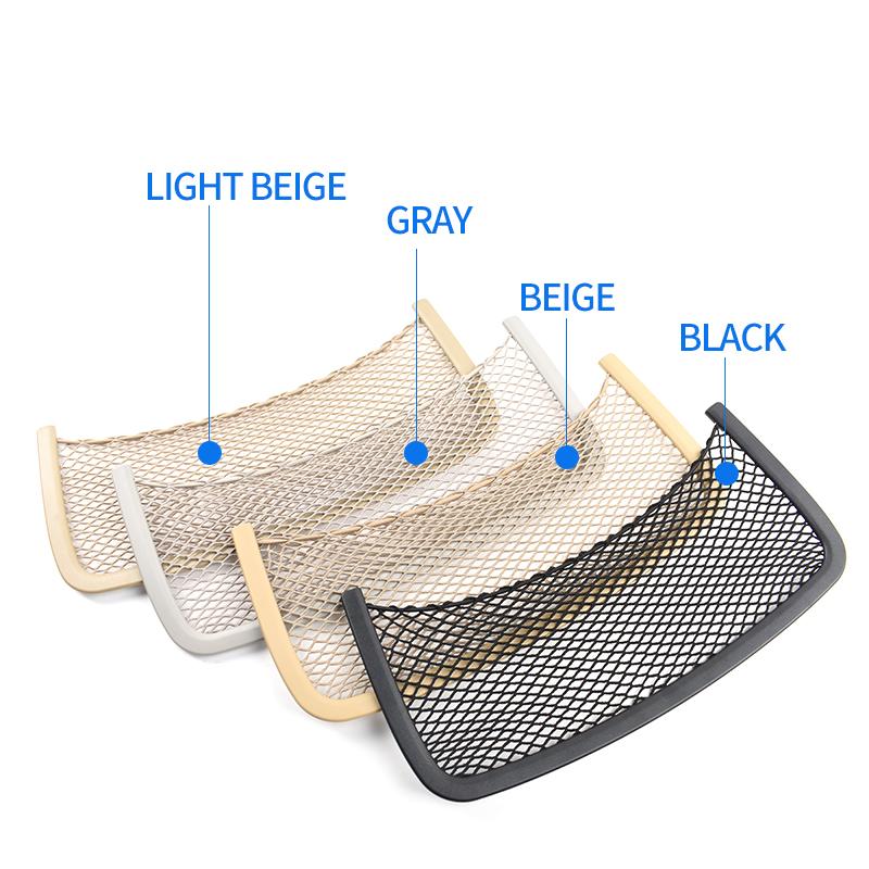 Car Interior Seat Rear Storage Mesh Pocket Seat Rear Cover Storage Bag Back Clip For Mercedes-Benz W164 W166 W251 ML GL GLS GLE
