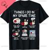 Things I Do Spare Time Bowling Funny Bowler Unisex Women Kids TShirt Y2k Kawayi Couple Custom TShirt  Camisas Streetwear