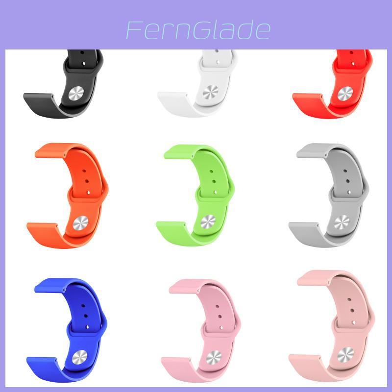 Silicone Watch Strap For 38mm 42mm Sport Watches With Reverse Buckle Durable Material For Active Wearers
