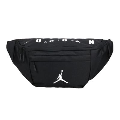 Látková crossbody taška, ľadvinka Unisex Čierna Jordan JD2123012GS-001