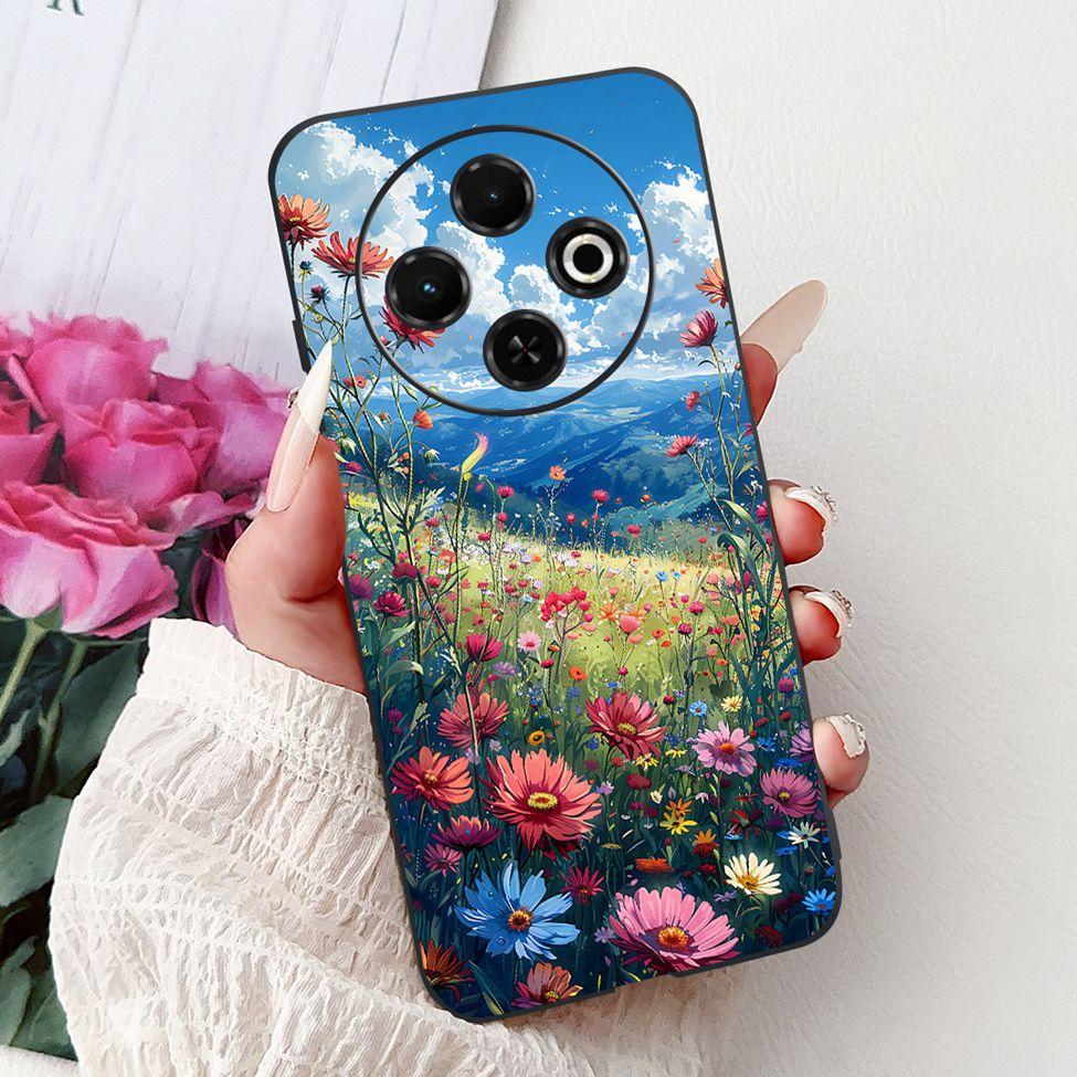 For Tecno Spark 30C 4G kl5 kl5n 5G KL8H Back Cover For Tecno Spark 30C Case Fashion Luxury Silicone Cute Cat Shockproof Painted