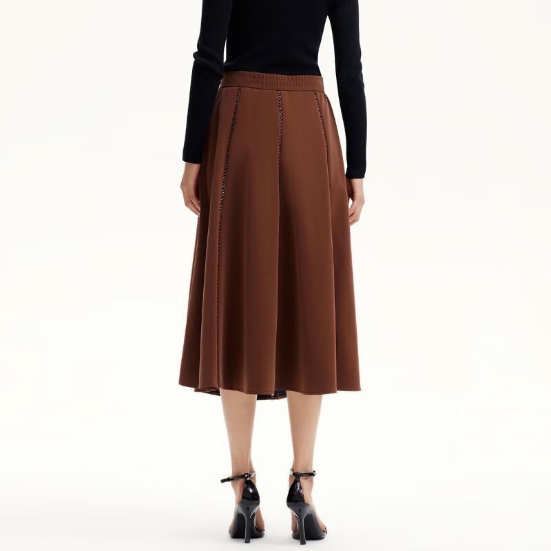 Veromoda Elegant A-Line Midi Skirt