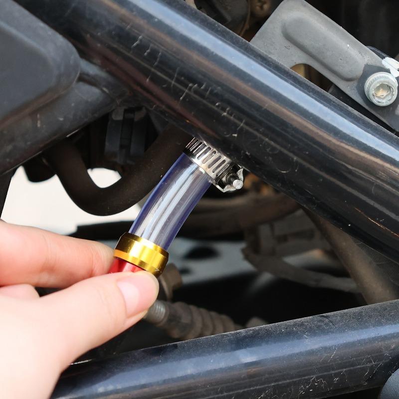 Universal Motorcycle Air Filter Drain Plug Alloy Head Plug for CLICK CNC Air Filter Drain Pipe Breather Pipe