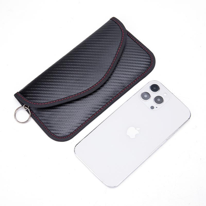 Cross-border RFID Shielding Phone Pouch for Anti-degaussing & Location Protection