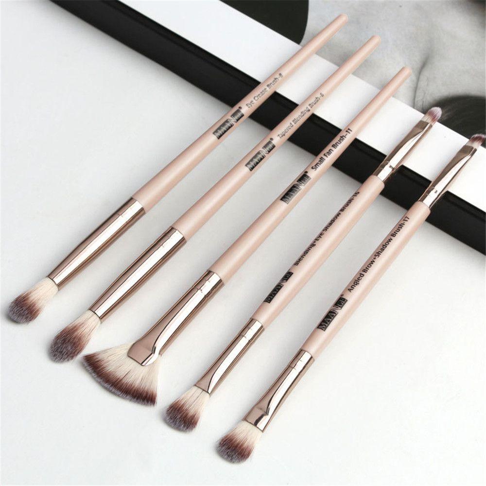 5 Pcs Hot Makeup Women Beauty Blusher Tool Eyeliner Brush Eye Blending Brushes Eyeshadow Contour