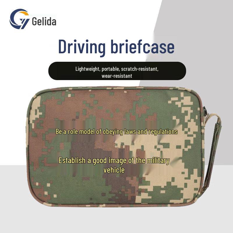 Golida Camouflage Driving Document Pouch