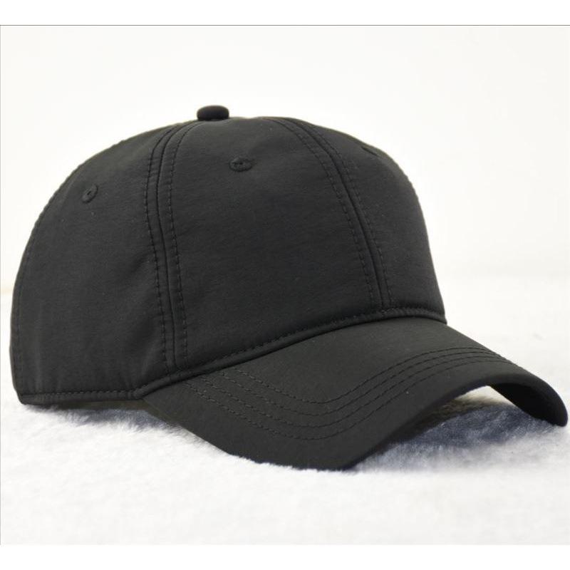 Autumn and Winter Velvet Warm Baseball Cap New Fabric Cap Big Head Circumference Light Board Hat