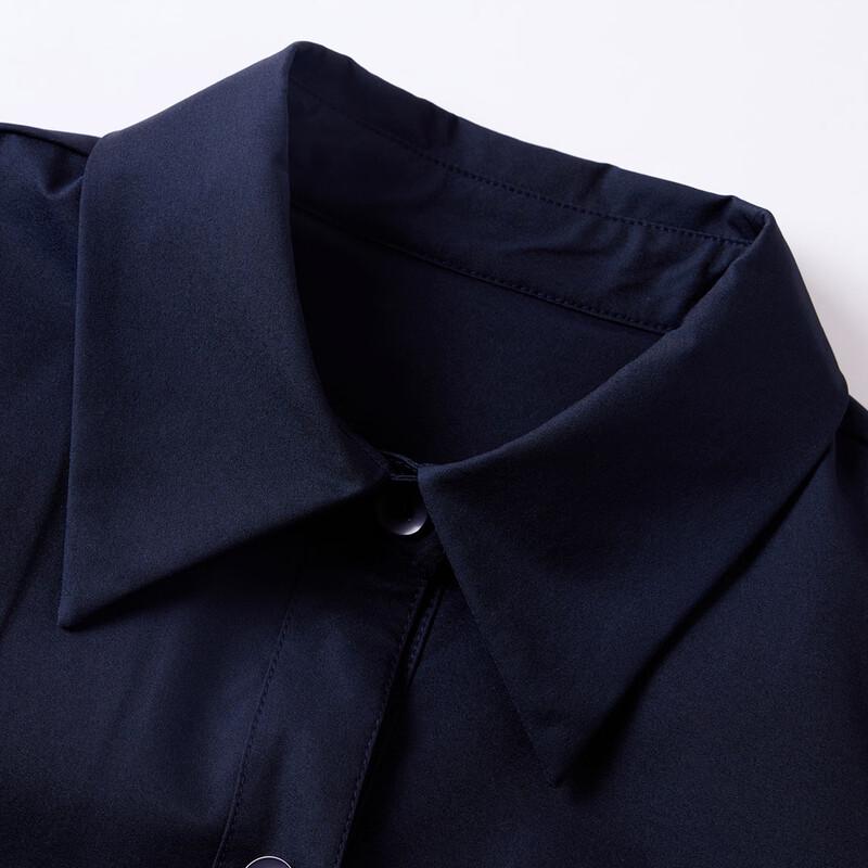 Pasite 2025 Autumn Women's Mid-Length Lapel Trench Coat