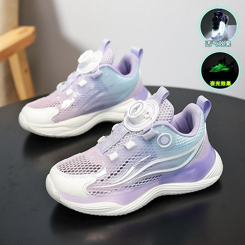 Children's sports shoes summer new breathable single net boys' sports shoes girls non-slip soft-soled casual shoes