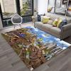 Retro Game Heroes of Might and Magic Carpet Rug for Home Living Room Bedroom Sofa Doormat Decor,kids Area Rug Non-slip Floor Mat