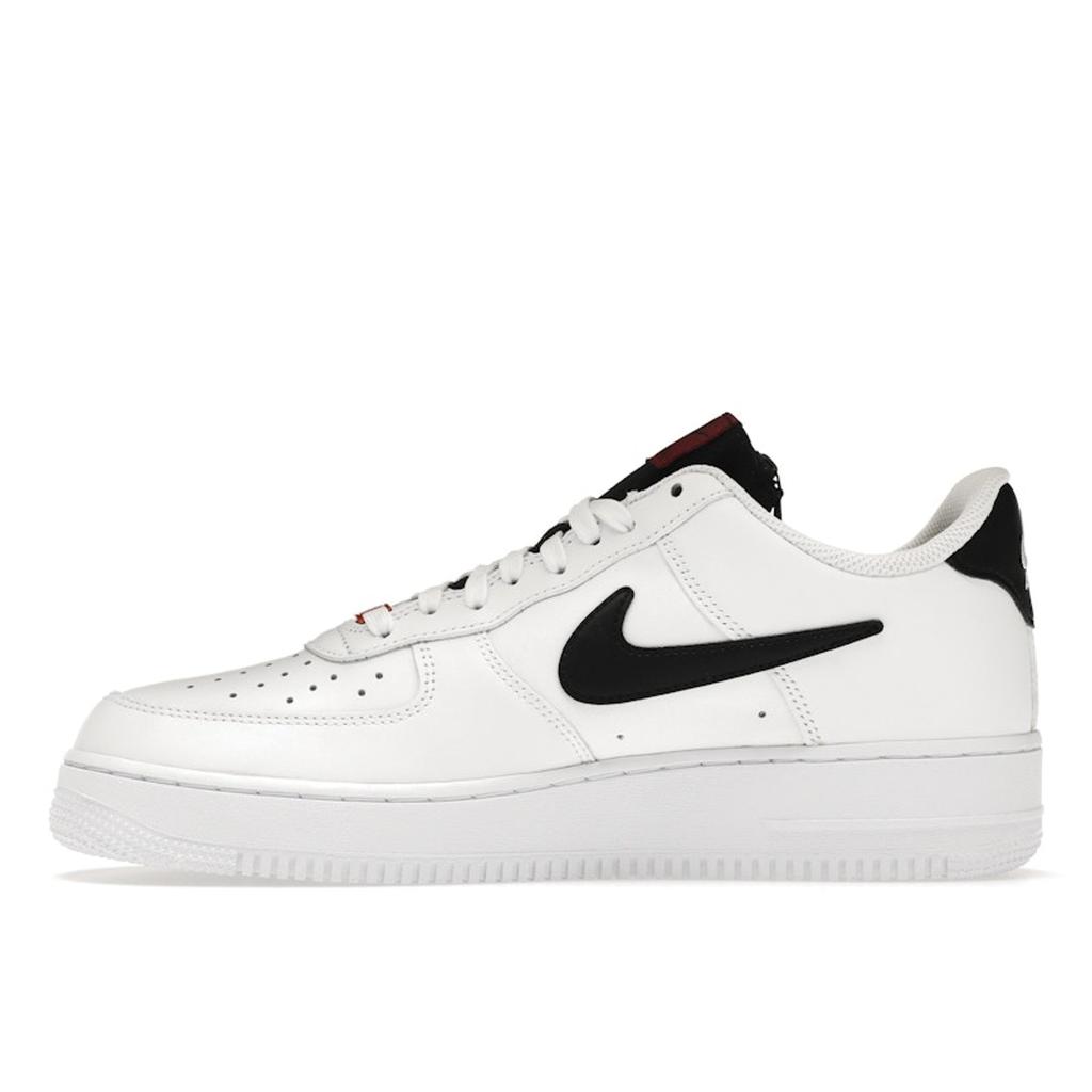Nike Air Force 1 07 Premium Carabiner - Alb Roșu Habanero Adidași Bărbați Rodie Negru DH7579-100