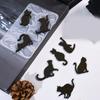 8 Cavity Silicone Mold For Cats Pendants High Transparency And Easy Release Accessory Mold For DIY Jewelry Making