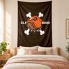 Cleveland Browns Tapestry Highquality for Decorating Living Room Bedroom Dorm Walls Ideal As Bedroom Wallart Orholiday Gift