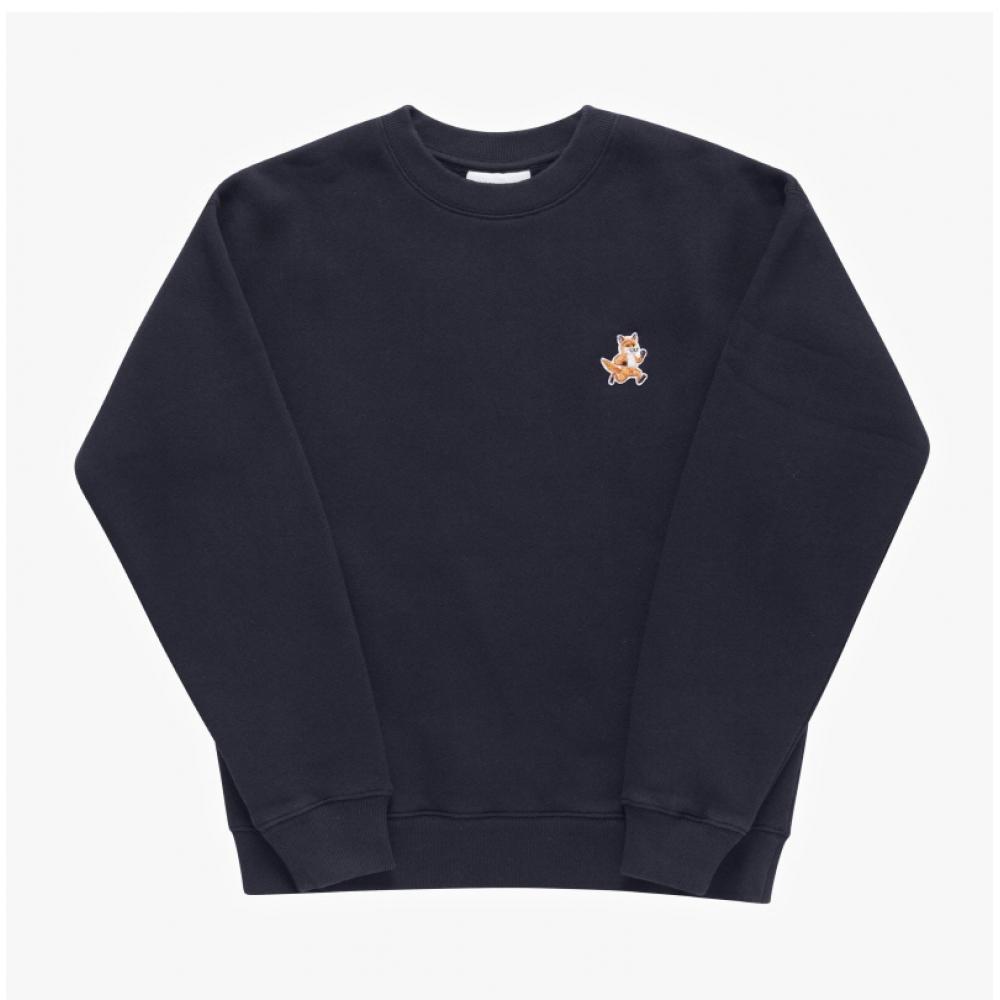 MaiSon KitSune Mw00309km0307 P476 Speedy Fox Patch Women S SweatShirt