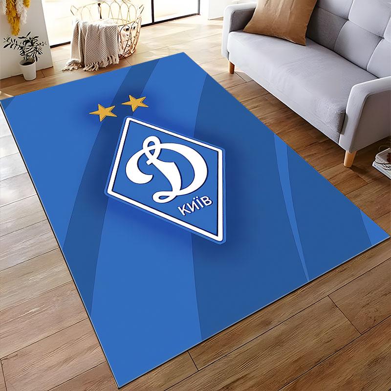 Blue Carpet with Star Logo suitable as a non-slip mat for the living room or bedroom sofa