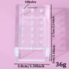 18 Hole Empty Nail Drill Bits Holder Storage Board Wood/Acrylic Grinding Head Organizer Manicure Accessory