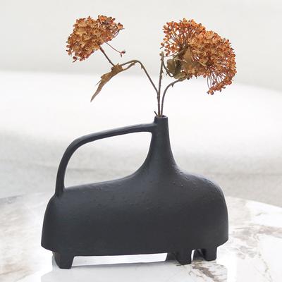 Modern Creative Abstract Flower Arrangement Vase Ornaments Model Room Living Room Study Artistic Soft Decoration Home Flower Accessories
