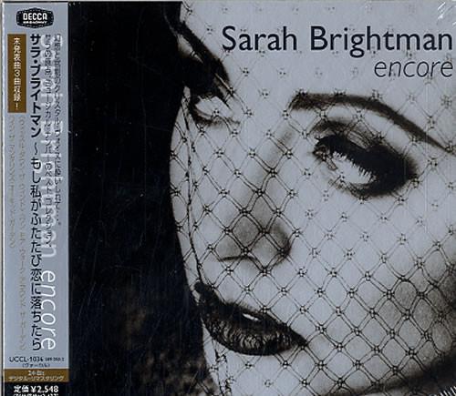 

CD BRIGHTMAN, SARAH - Encore UCCL1036 Decca Broadway 2002 Japan ObiClassical Used