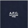 A.p.c.. T-Shirt Standard Tiq Dunkelmarine Ecru Cohbu M26388