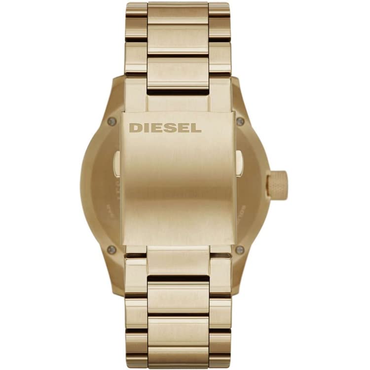 Diesel Rasp DZ1761 Gold Japanese Quartz Fashion Watch Men's Stainless-Steel