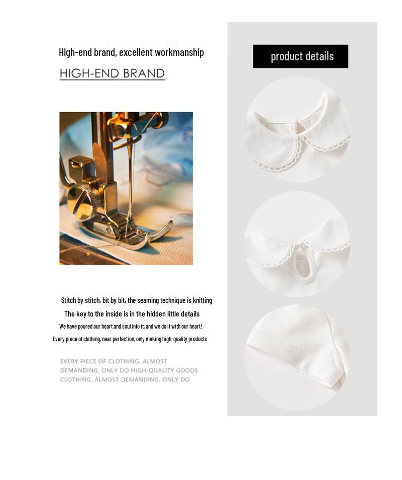 Off-White Cotton Baby Girl Romper - Versatile Summer One-Piece for 0-1 Year