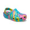 Crocs Classic Clog Marbled Clog Comfortable and Casual Hole Shoes Blue Children's Style