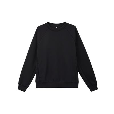 Nike Primary As M Nk Df Uv Ls Crew Sonnenschutz Schnelltrocknend Vielseitig Lockere Passform Pullover Sweatshirt Herren Sweatshirt Schwarz FZ0972010