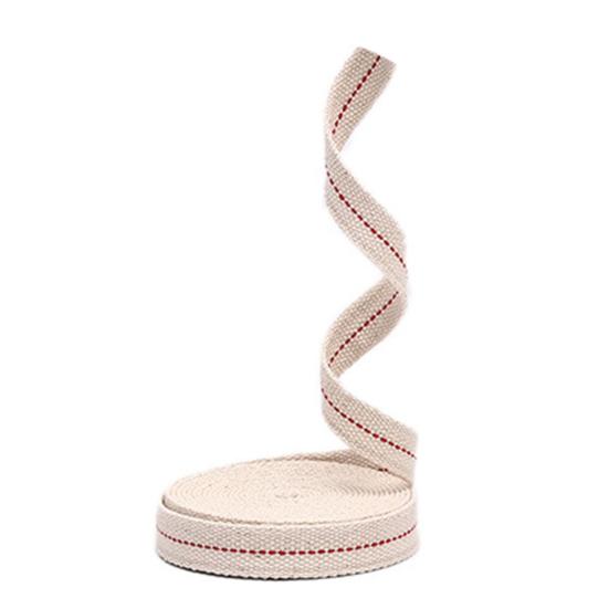 

Плоский чистый хлопок, красный стежок, масляная горелка, фитиль, безопасный ураганный фонарь, керосиновая лампа, фитиль, керосиновые аксессуары 15mm