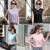 Cotton Sleeveless T Shirt For Women Summer Casual Fit For Office Use