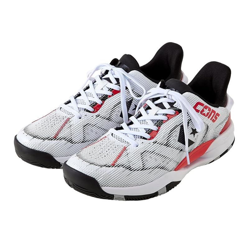

[Converse] basketball shoes CONS ACCELERATOR LOW white/red 25.0 cm