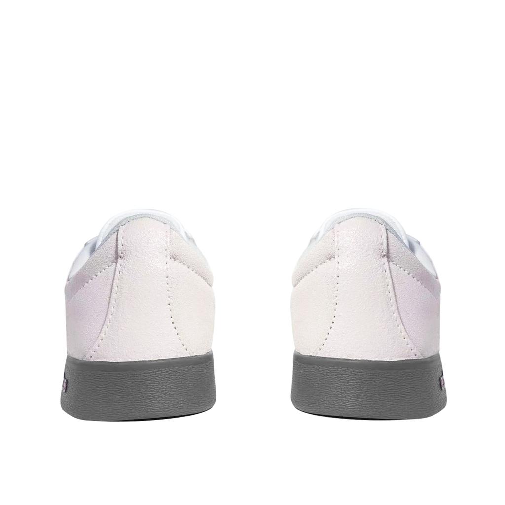 Adidas VL COURT 2.0 Brocade Dance In Crimson Satin Coverage Quick Dry Lightweight Low top Skateboard Shoes Unisex Pink HQ1802(Team847-)